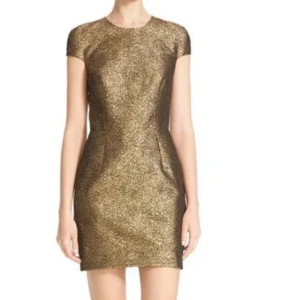 Elegant Gold Dress